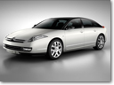 Citroen C6 Noir et Blanc