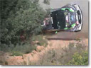 Ken Block – Ford Fiesta WRC crash [video]