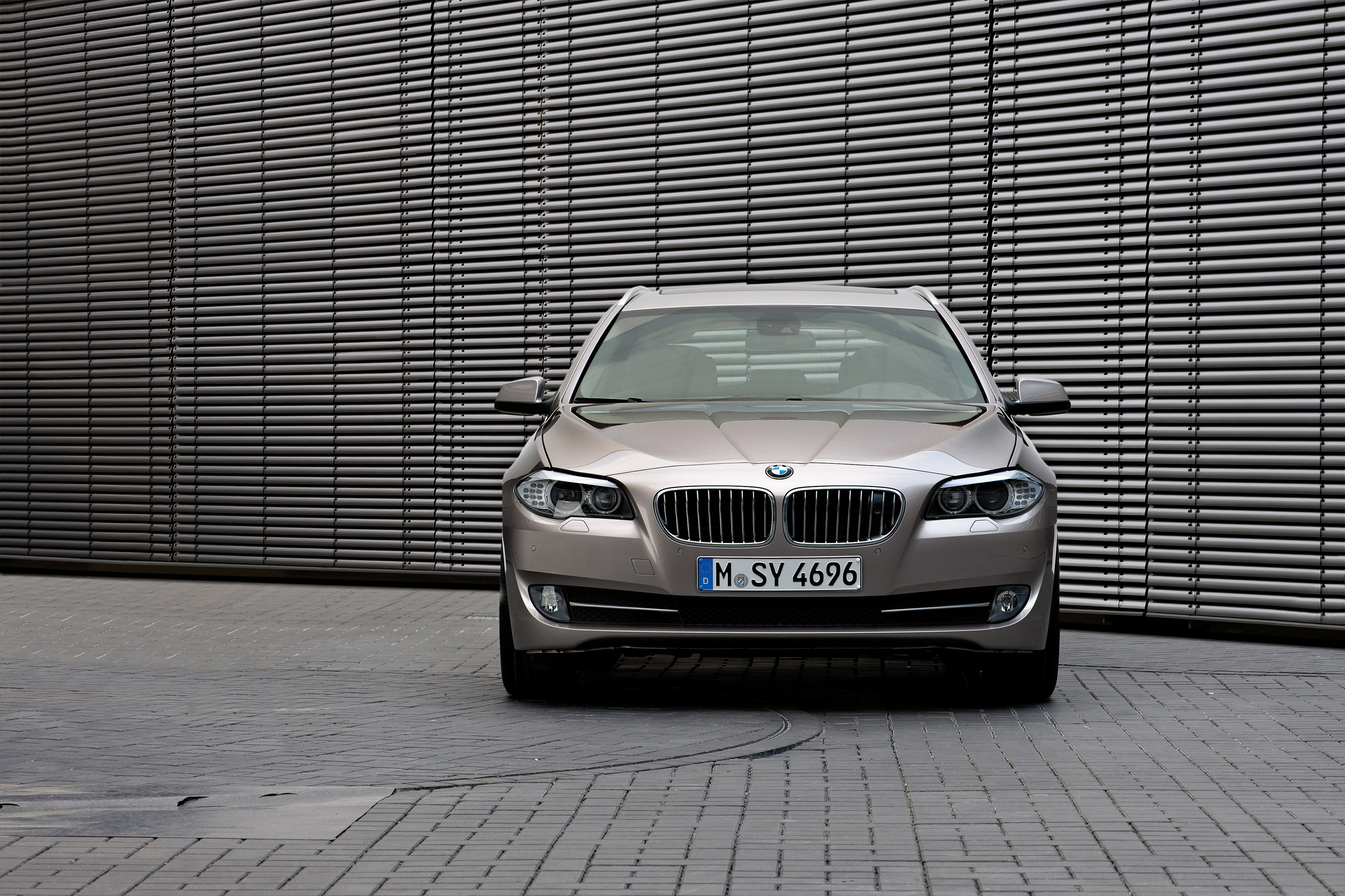 BMW 5 Series F10 Car is Parked Near Office Building Editorial Stock Photo -  Image of cameran, street: 175046788
