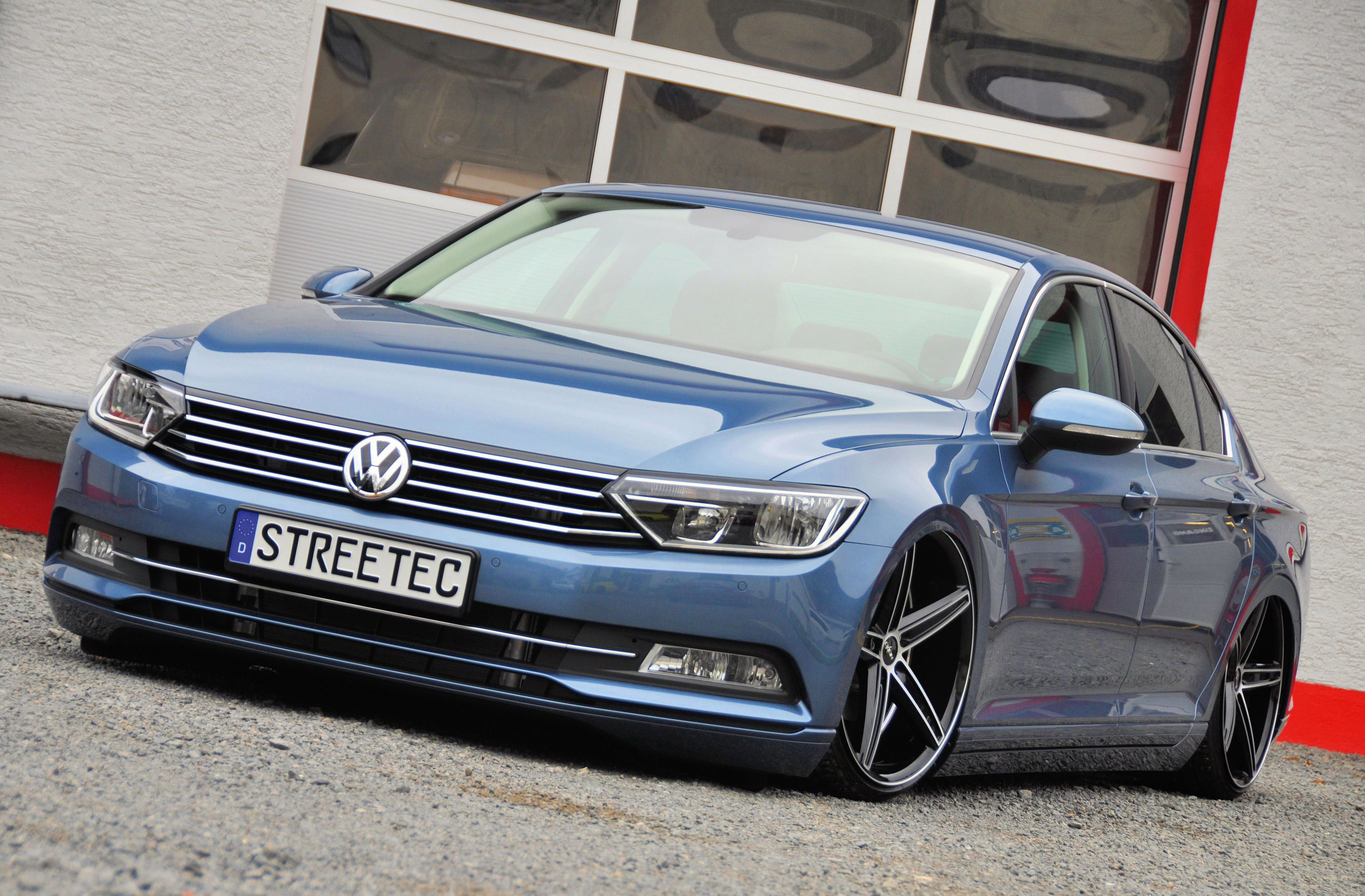 The Boring Volkswagen Passat B8 Receives Refreshing Ox18 Concave Alloys
