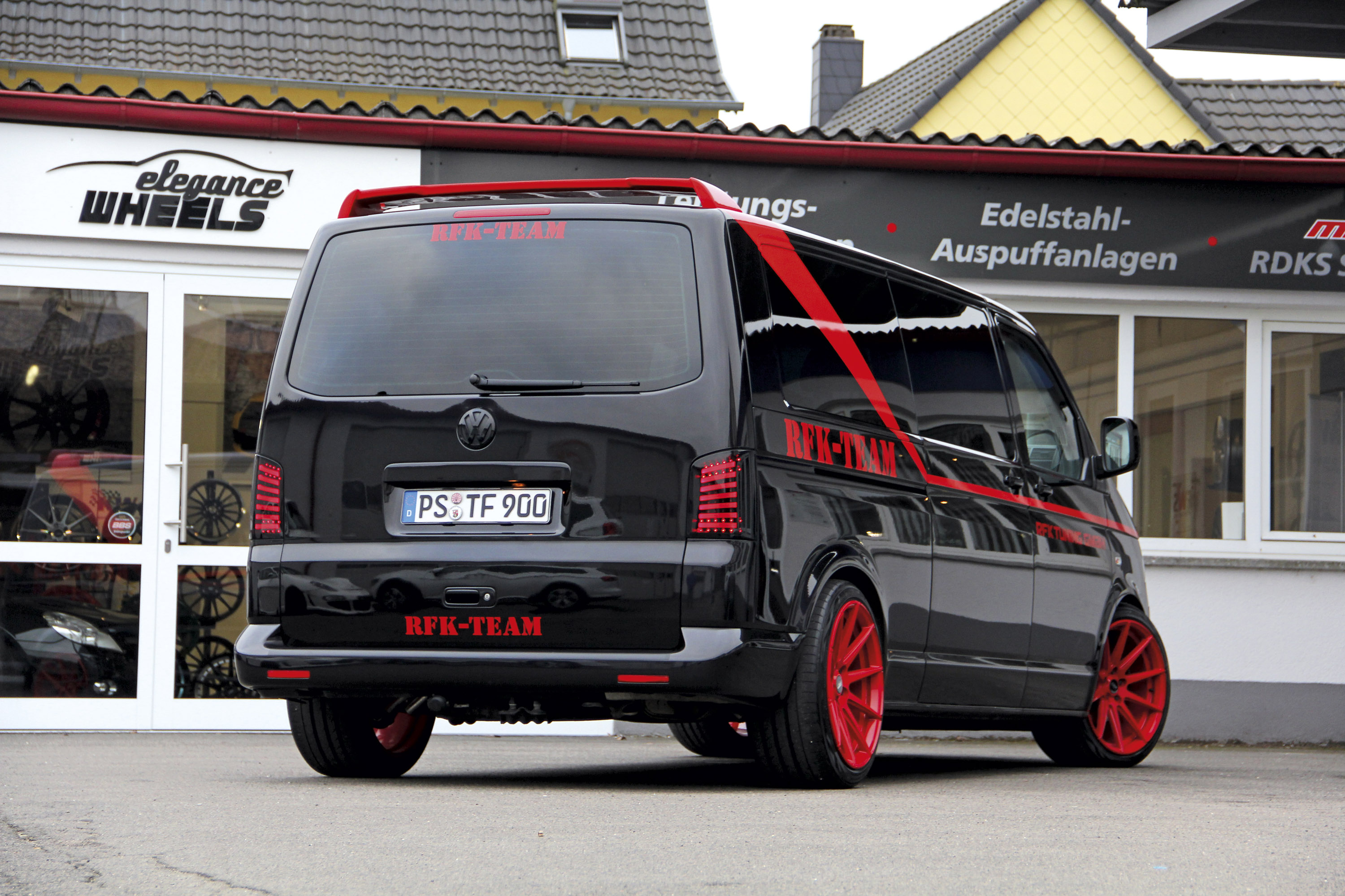 RFK Tuning Shows A-Team Inspired Volkswagen T5 Bus