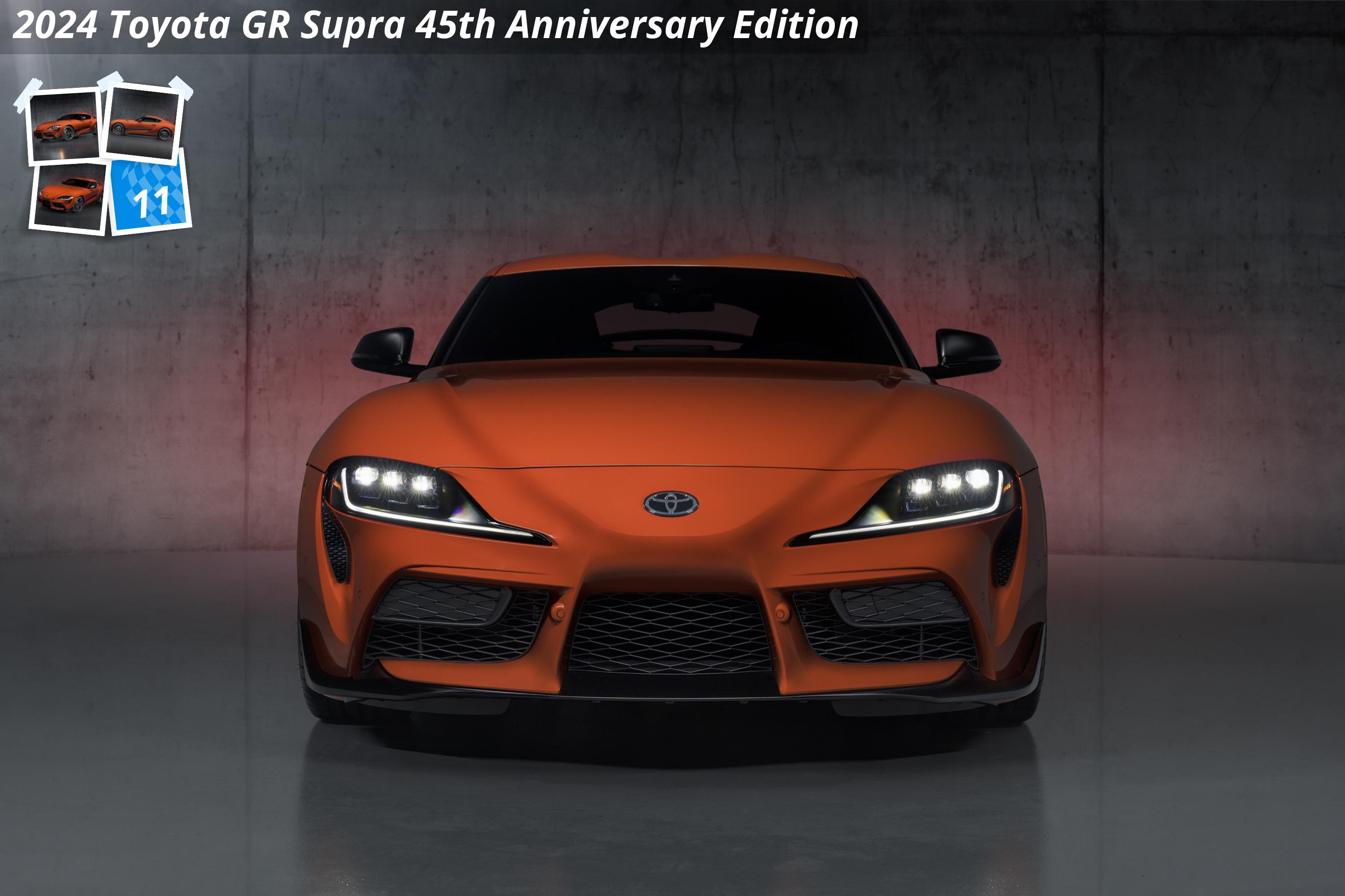 Toyota GR Supra 45th Anniversary Edition (2024) pictures & information