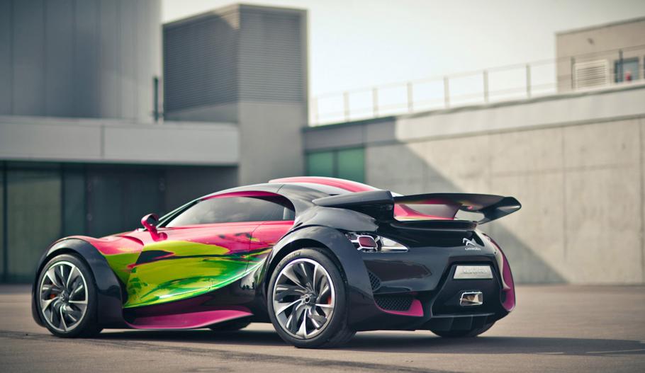 Citroen Survolt Concept Art Car by Francoise Nielly (2010) - picture 1 ...