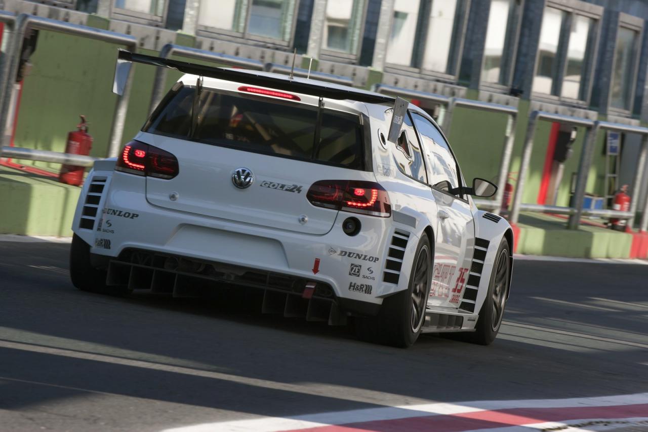 Volkswagen Golf24 is ready to hit the Nurburgring