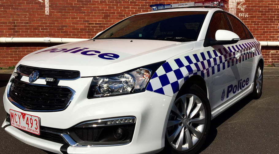 Holden Cruze Makes Debut as Victorian Police Vehicle